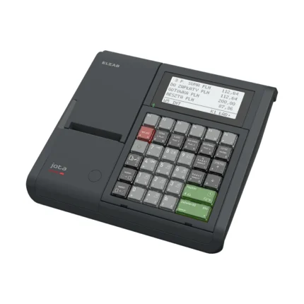 Kasa fiskalna ELZAB JOTA – widok z góry od przodu pod kątem