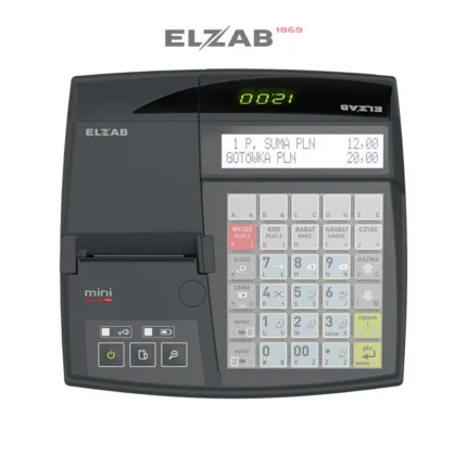 Kasa fiskalna ELZAB MINI - widok z góry