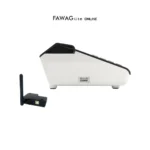 Kasa fiskalna FAWAG LITE ONLINE - widok z boku z modułem bezprzewodowym