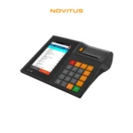 Kasa fiskalna NOVITUS NEXT PRO ONLINE wersja BUS GSM24 - widok z góry pod kątem