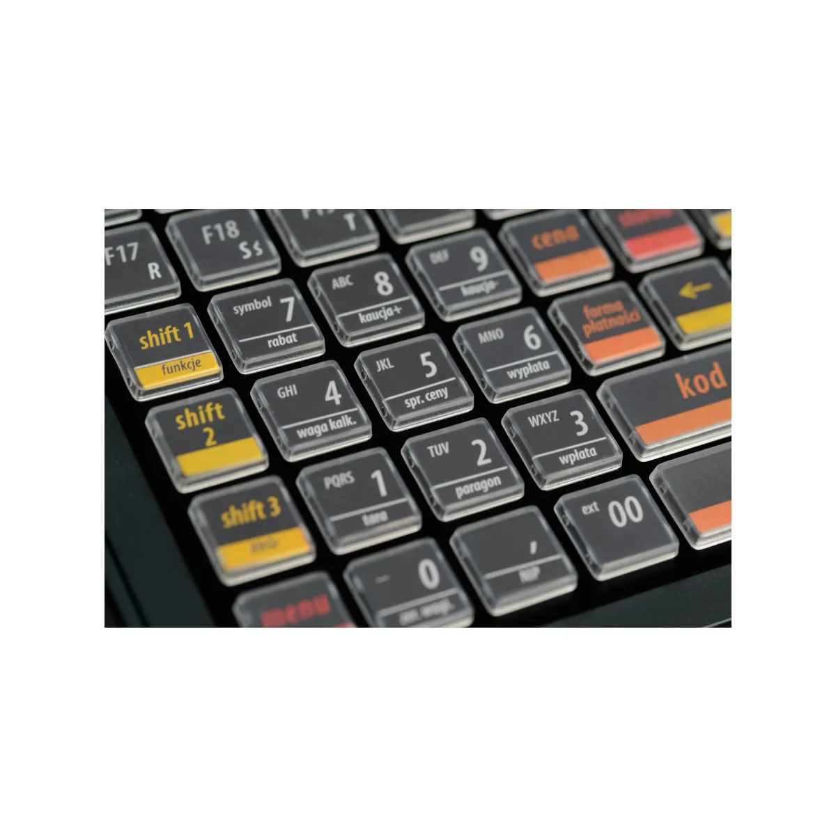 Kasa fiskalna POSNET NEO ONLINE - widok klawiatury