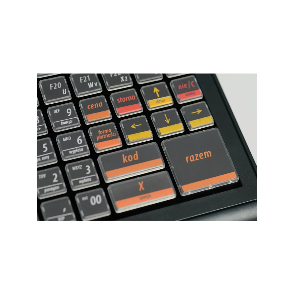 Kasa fiskalna POSNET NEO ONLINE - widok klawiatury