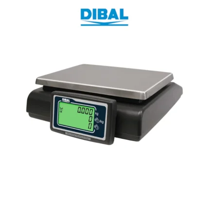 Waga kalkulacyjna DIBAL G-325 - widok z przodu pod kątem