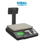 Waga kalkulacyjna DIBAL G-325 - widok z przodu pod kątem z zamontowanym wysięgnikiem