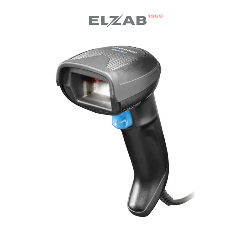 Czytnik kodów kreskowych ELZAB DATALOGIC GRYPHON QD4500 2D - widok z boku pod kątem