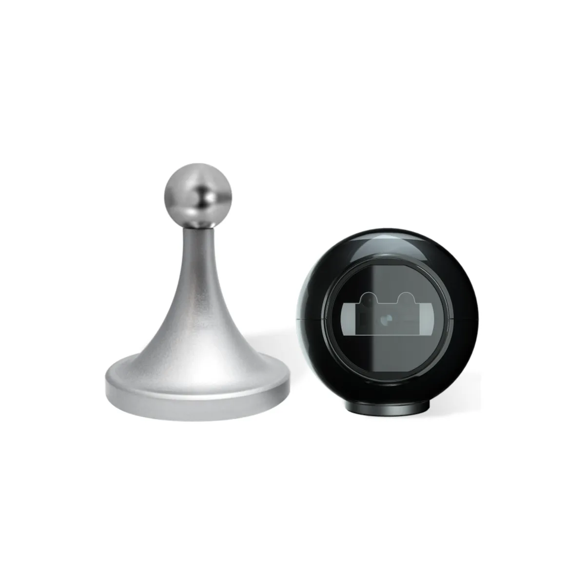 Czytnik kodów kreskowych NEWLAND FR50 PEARL - widok czytnik oraz podstawy