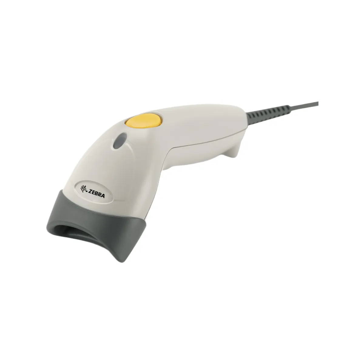 Czytnik kodów kreskowych ZEBRA LS1203 PRZEWODOWY - widok z boku pod kątem