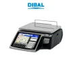 Waga etykietująca DIBAL D-955S - widok z przodu pod kątem