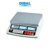 Waga kalkulacyjna DIBAL SPC-S - widok z przodu pod kątem